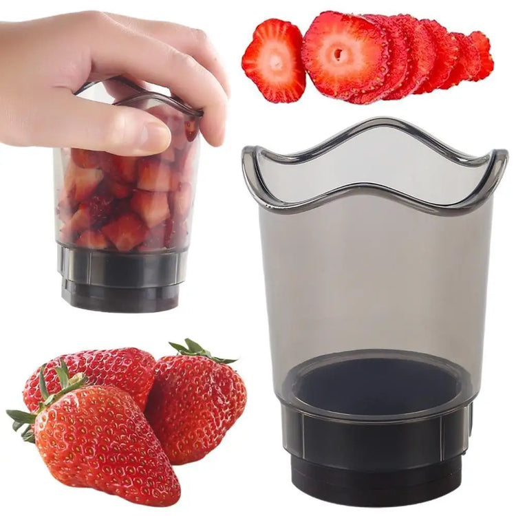 Vegetable Fruit Slicer Cup Multi-Function Kitchen Tool Easy Clean Food Cutter Tool Kitchen Gadgets and Accessories 