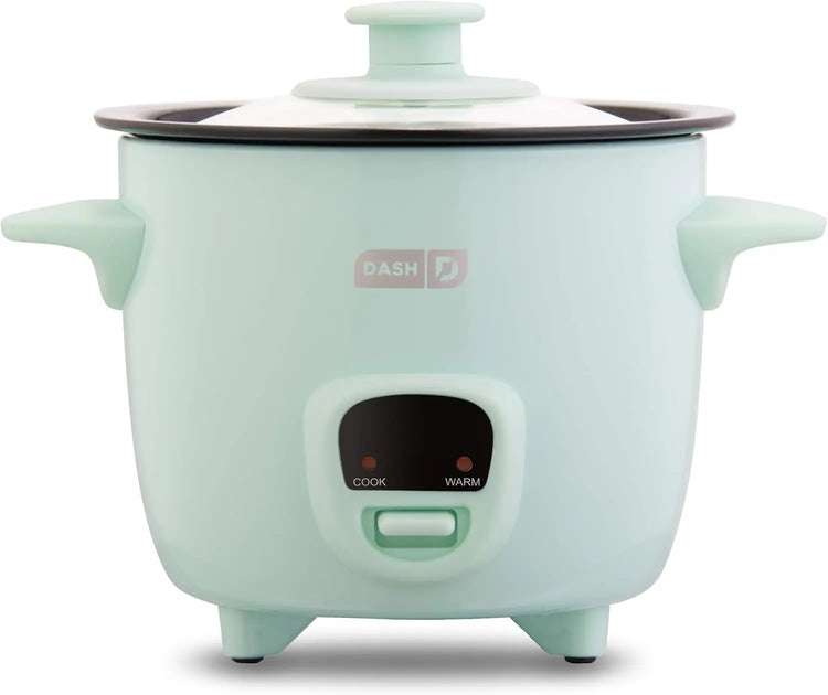 Sous Vide Style Family Size Egg Bite Maker for Breakfast Bites, Sandwiches, Healthy Snacks or Desserts & Mini Rice Cooker Steame