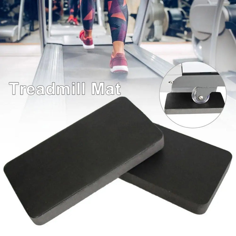 6PCS Treadmill Mat Sound Insulation Cushion Exercise Equipment Mat with High Density Rubber Treadmill Soundproof Mat