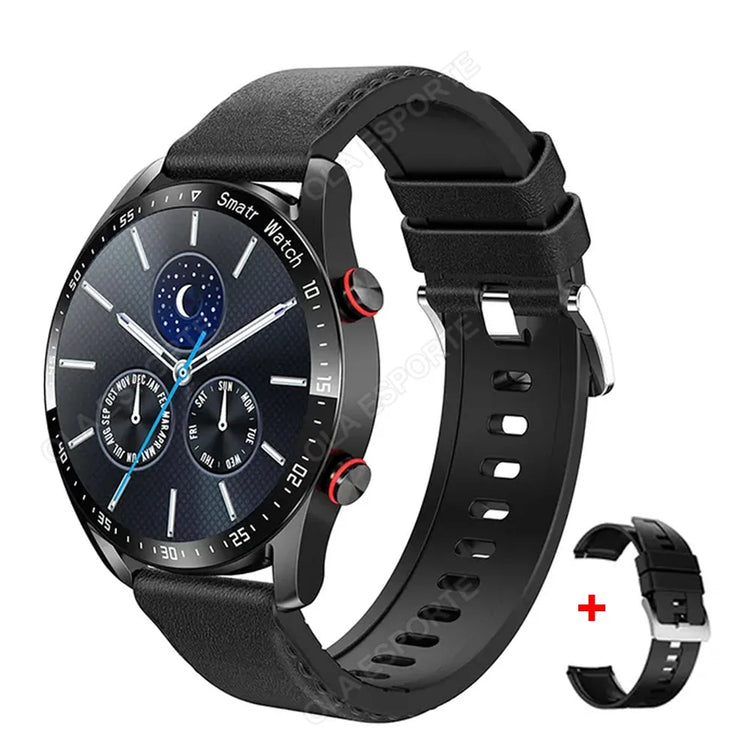 2025 New Bluetooth Call Smart Watch Men 360*360 HD Display Heart Rate Fitness Tracker ECG+PPG Business Smartwatches for Huawei