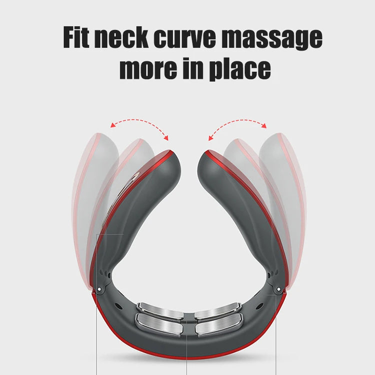 Four Head Intelligent Neck Massager Relieves Pain, Relaxes Cervical Muscles, and Provides Electric Neck Protection