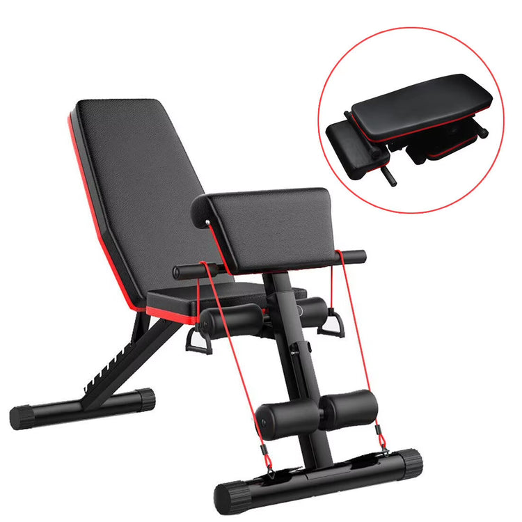 Home Multi-Function Adjustable Dumbbell for Exercise Weight Bench Exercise Bench Exercise Equipment Bench