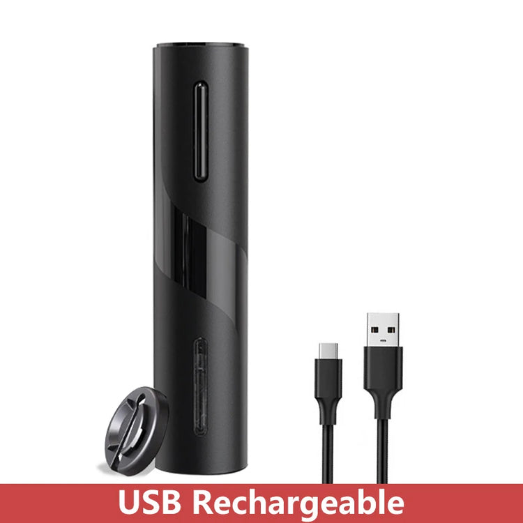 Automatic Electric Wine Openers for Beer USB Rechargeable Beer Bottle Openers Corkscrew Wine Beer Cap Opener Kitchen Accessories