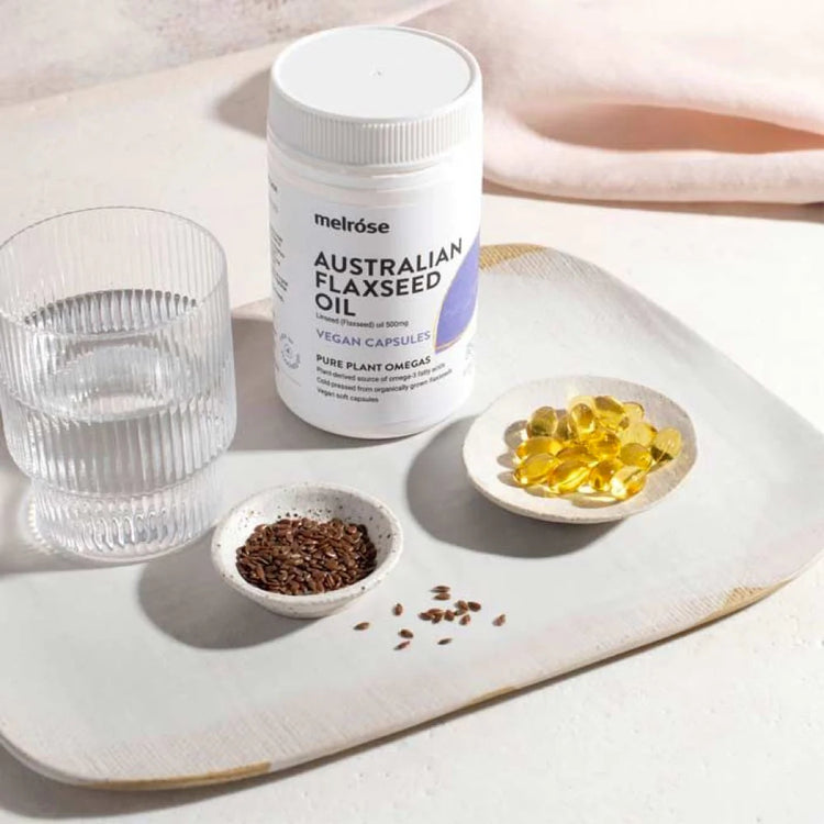 Australian Flaxseed Oil Vegan Capsules 240Vc