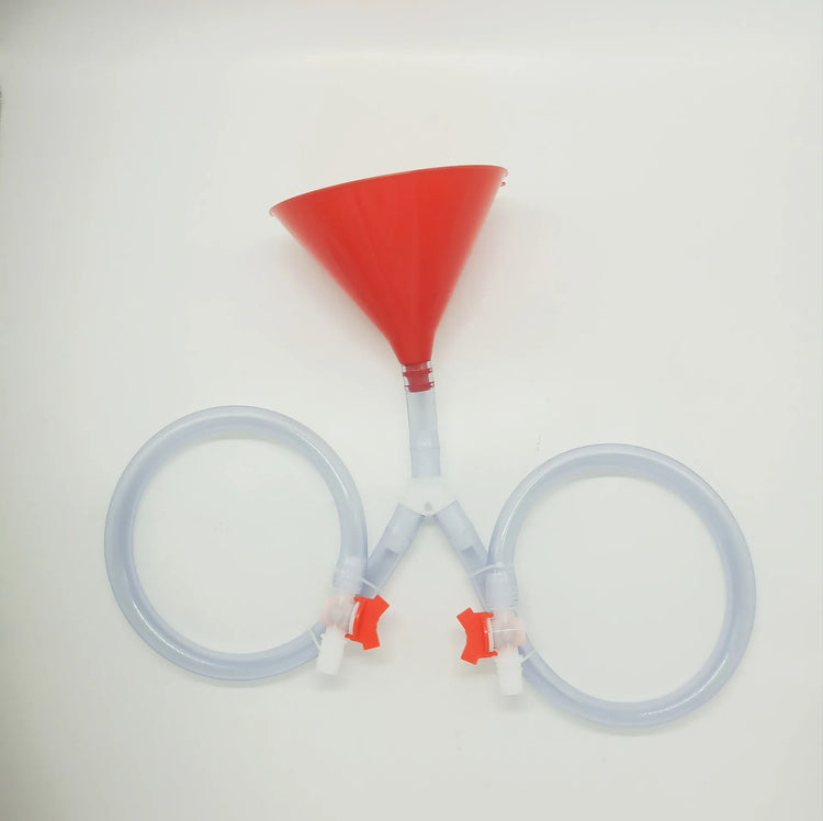 Plastic Tube Beer Filling Funnel Leakproof Long Thick Tube Beer Funnel Beer Funnel for Party Beer Festival Barware Tools