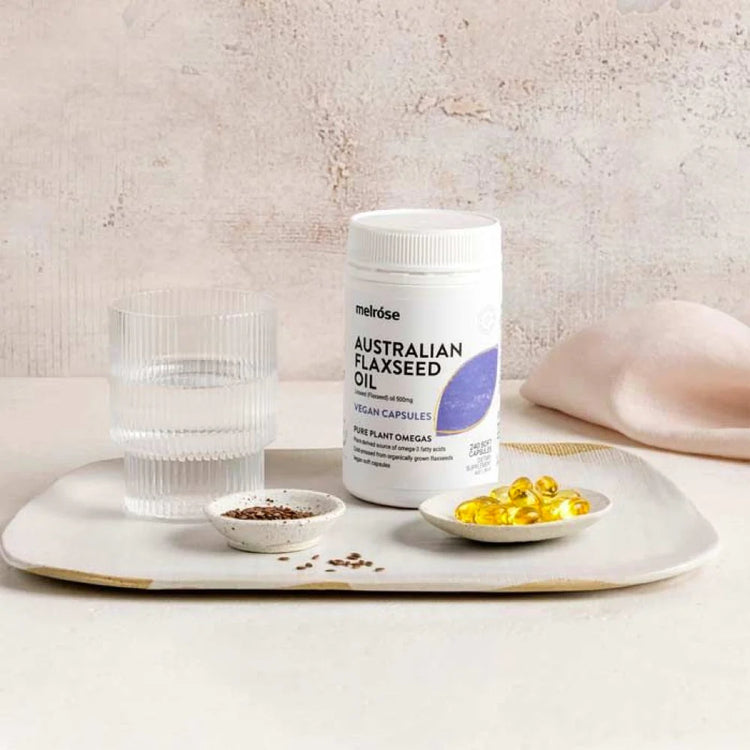 Australian Flaxseed Oil Vegan Capsules 240Vc