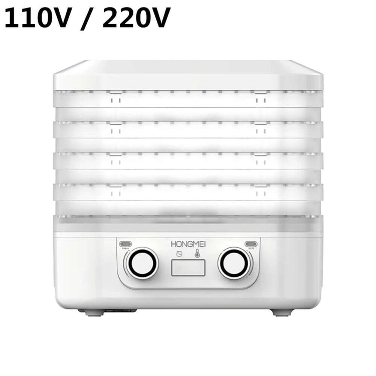 5 Layer Smart Electric Food Dryer 110V 220V Fruit Vegetable Dehydrator Machine for Dry Beef Jerky Meat Fish Tea 식품건조기 음식짤순 건조기시트
