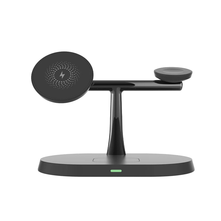 3 in 1 Magnetic Wireless Charger Stand for Iphone 12 13 14 15 16 ,Fast Charging Station for Apple Watch 10 9 8 7 6 5 Airpods Pro