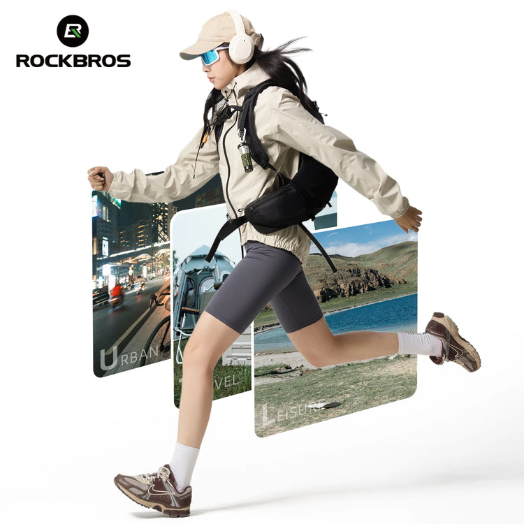 Cycling Raincoat Hooded Jacket Waterproof Breathable Leisure Coat Trekking Men Women Outdoor Sports Clothing Raincoat