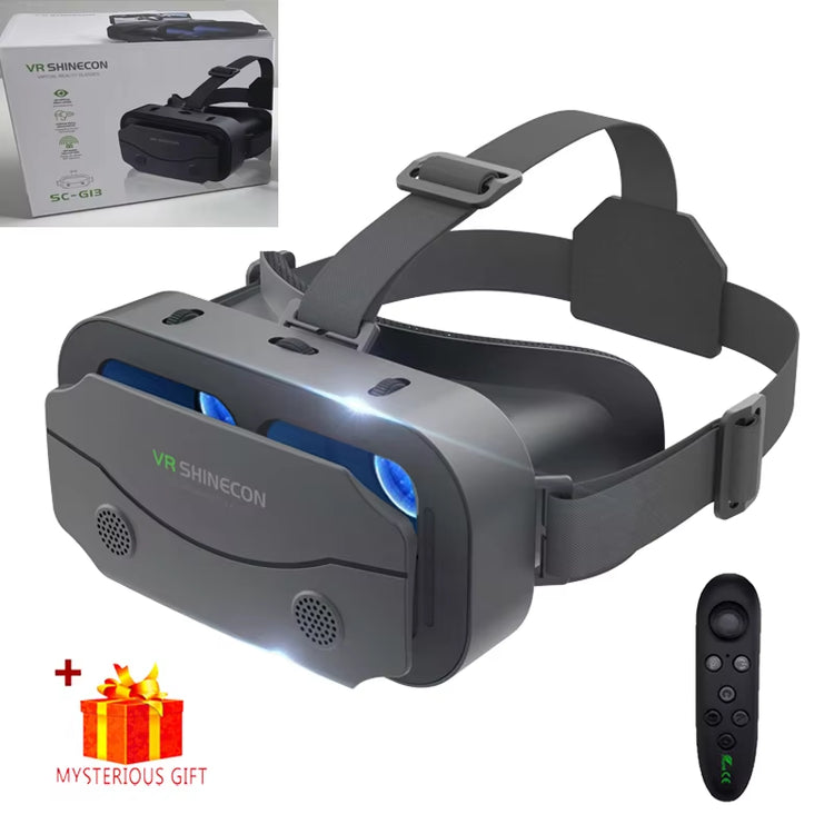 3D Virtual Reality VR Glasses for Phone Mobile Smartphones 7 Inch Headset Helmet Game Wirth Real Viar Goggles Cell Device Lenses