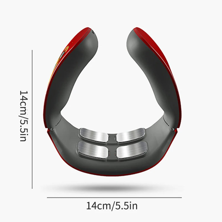 Four Head Intelligent Neck Massager Relieves Pain, Relaxes Cervical Muscles, and Provides Electric Neck Protection