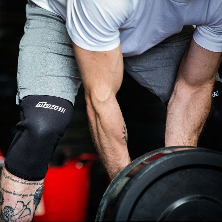 V2 3mm Knee Sleeves - Black (Pair)-4