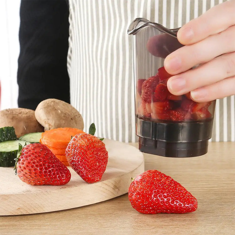 Vegetable Fruit Slicer Cup Multi-Function Kitchen Tool Easy Clean Food Cutter Tool Kitchen Gadgets and Accessories 