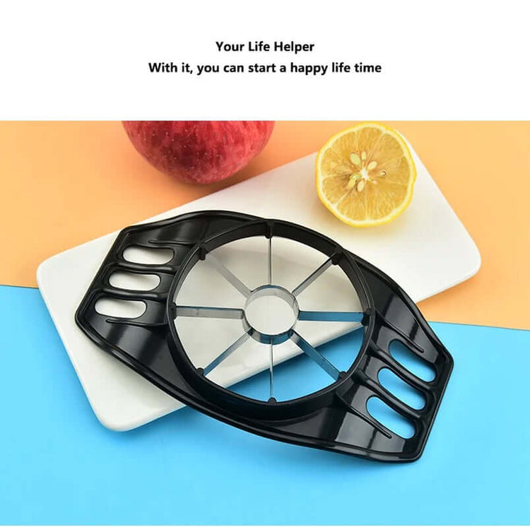 1PC Kitchen Gadgets Plastic Apple Cutter Stainless Steel Slicer Fruit Divider Household Fruit Cutter Corer Apple Cutter