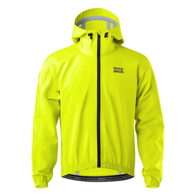 Cycling Raincoat Hooded Jacket Waterproof Breathable Leisure Coat Trekking Men Women Outdoor Sports Clothing Raincoat