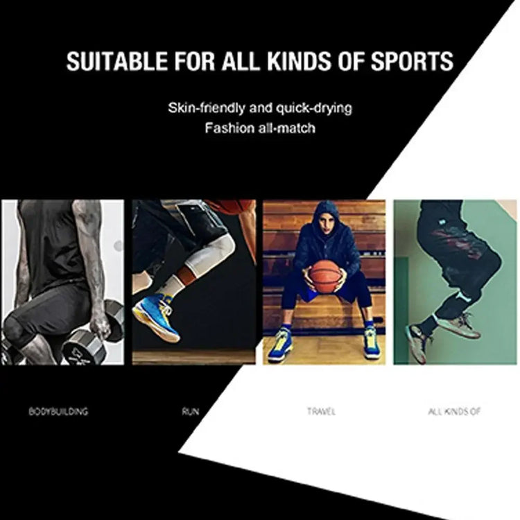 Single Leg Basketball Leggings Quick Drying Men&
