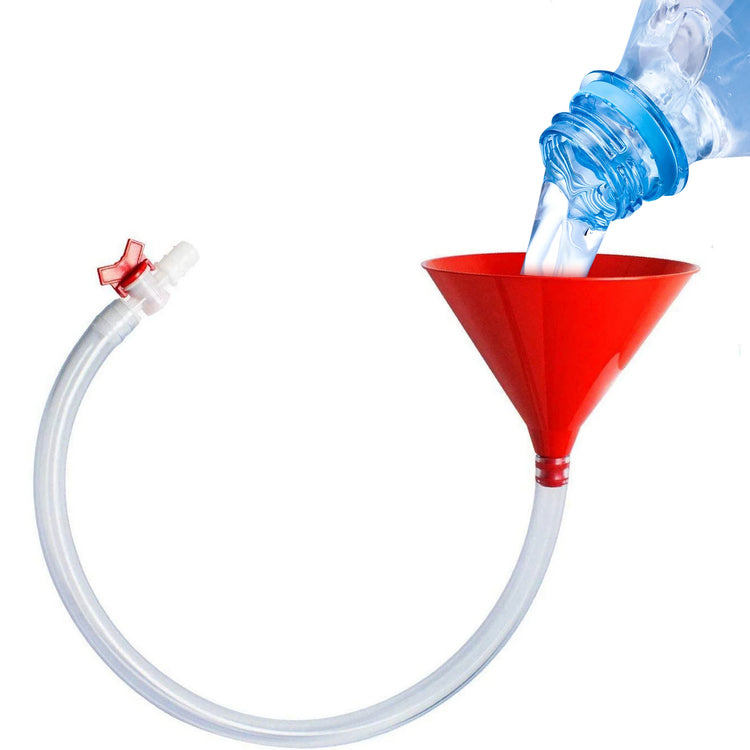 Plastic Tube Beer Filling Funnel Leakproof Long Thick Tube Beer Funnel Beer Funnel for Party Beer Festival Barware Tools