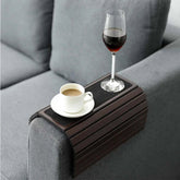 Sofa Arm Tray, Anti-Slip Couch Side Arm Tray, Couch Cup Holder, Flexible and Foldable Arm Rest Tray for Drinks, Snacks, Phone,