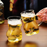 Glass Beer Mug Creative Women Body Shaped Beer Glasses Water Cup Sexy Beer Mug Cocktail Glass Pub Drinking Mugs Beer Cup