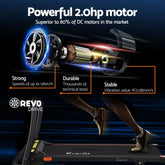 Efit Treadmill Electric Home Gym Fitness Exercise Equipment Incline 400Mm - ONLINE ONLY