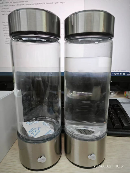 Trending Products 2025 New Arrivals Portable Rechargeable Water Electrolysis Ionizer Cup Rich Hydrogen Water Generator Bottle