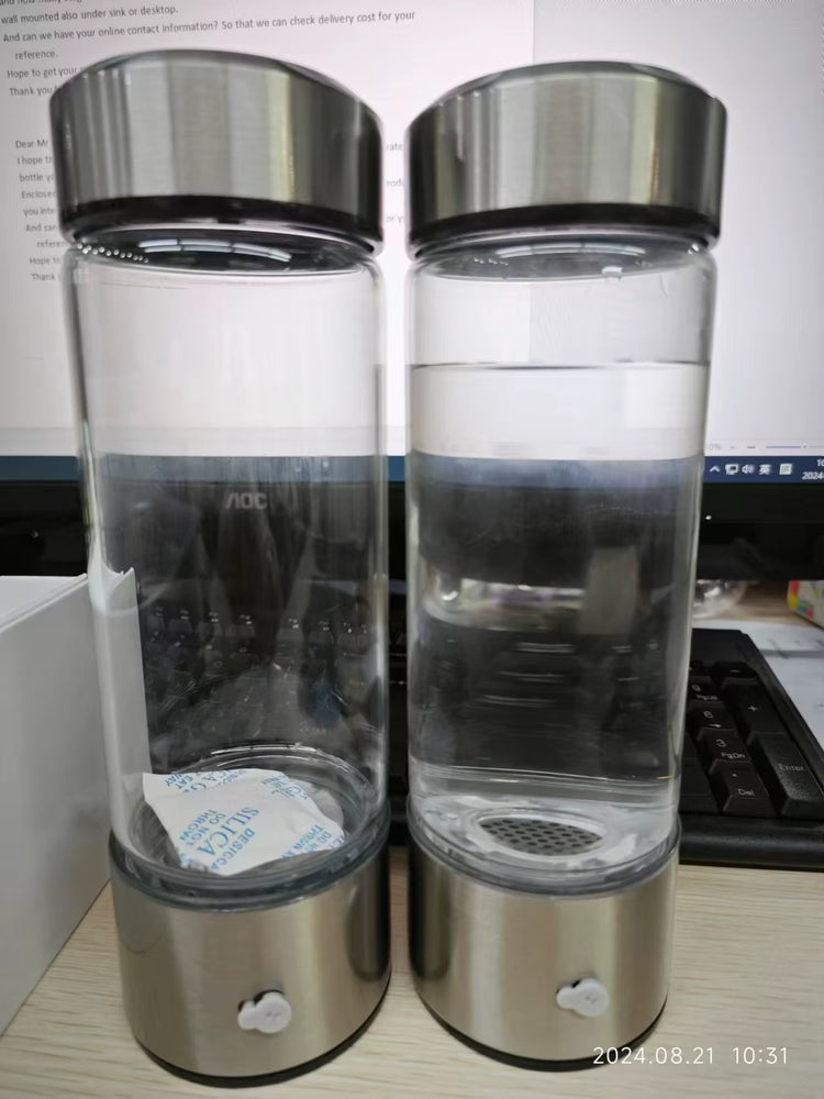 Trending Products 2025 New Arrivals Portable Rechargeable Water Electrolysis Ionizer Cup Rich Hydrogen Water Generator Bottle