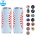 2Pack Skinny Can Cooler Bag, Wine Cooler Bag Beer Cooler for Bottles and Cans Colourful Neoprene Beer Coolies Beer Holders 12Oz