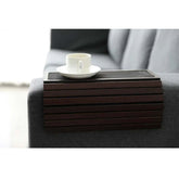Sofa Arm Tray, Anti-Slip Couch Side Arm Tray, Couch Cup Holder, Flexible and Foldable Arm Rest Tray for Drinks, Snacks, Phone,