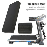 6PCS Treadmill Mat Sound Insulation Cushion Exercise Equipment Mat with High Density Rubber Treadmill Soundproof Mat