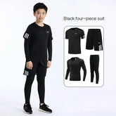 Kids Basketball Football Sportswear Suit Outdoor Workout Compression Sports Clothing Baseball Cycling Running Fitness Tracksuits
