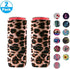 2Pack Skinny Can Cooler Bag, Wine Cooler Bag Beer Cooler for Bottles and Cans Colourful Neoprene Beer Coolies Beer Holders 12Oz