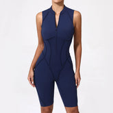 New Yoga Suit Short Sleeve Zipper Sports Clothing Fitness Suits Women Dance Running Training Clothing Gym Push Ups Yoga Suit Set