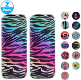 2Pack Skinny Can Cooler Bag, Wine Cooler Bag Beer Cooler for Bottles and Cans Colourful Neoprene Beer Coolies Beer Holders 12Oz