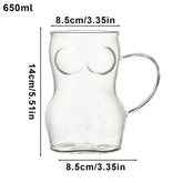 Glass Beer Mug Creative Women Body Shaped Beer Glasses Water Cup Sexy Beer Mug Cocktail Glass Pub Drinking Mugs Beer Cup