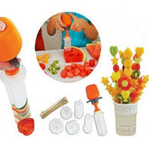 Creative Fruit Cutter Cooking Tools Plastic Fruit Shape Cutter Slicer Veggie Food Fruit Shape Cutter Kitchen Accessories