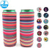 2Pack Skinny Can Cooler Bag, Wine Cooler Bag Beer Cooler for Bottles and Cans Colourful Neoprene Beer Coolies Beer Holders 12Oz