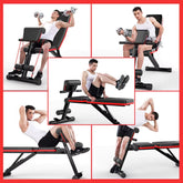 Home Multi-Function Adjustable Dumbbell for Exercise Weight Bench Exercise Bench Exercise Equipment Bench