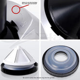 Portable Mini Ice Cream Maker Hand Push DIY Frozen Fruit Sorbet Dessert Home Pressing Yogurt Milkshake Squeezer Machine
