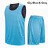 Double-Sided Wearable Basketball Jersey Sets Uniforms Kits Sports Clothing Breathable Men Basketball Jerseys Training Suits
