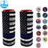 2Pack Skinny Can Cooler Bag, Wine Cooler Bag Beer Cooler for Bottles and Cans Colourful Neoprene Beer Coolies Beer Holders 12Oz