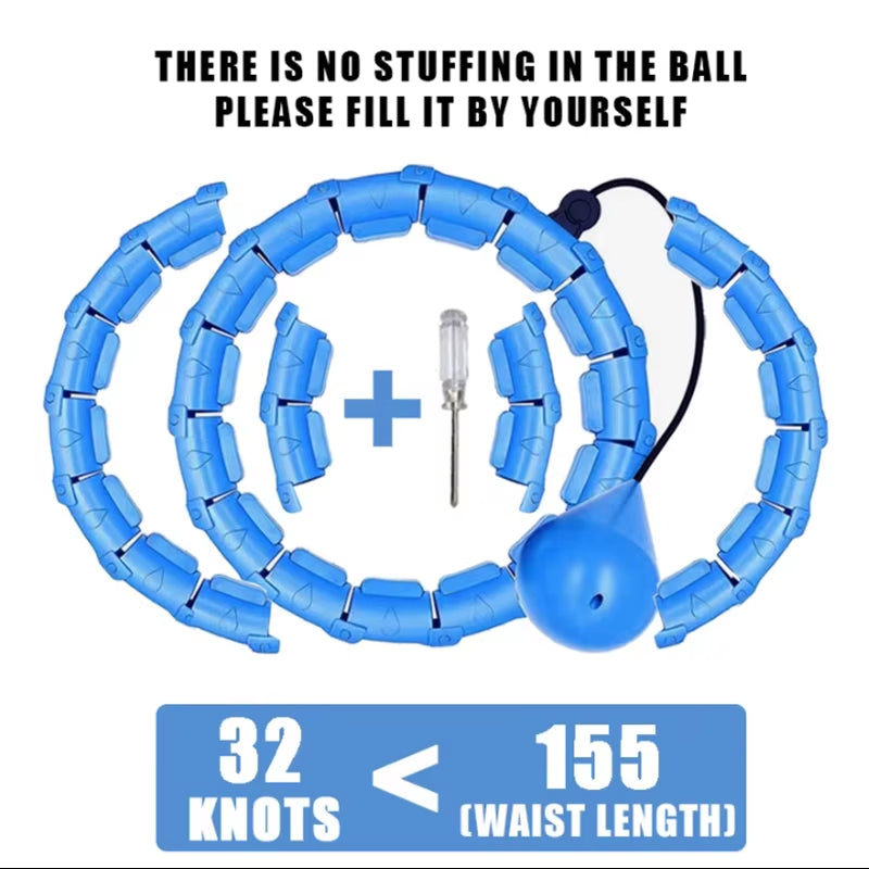 Fitness Hoop for Slimming Sports Entertainment Exercise Equipment Weights to Exercise at Home Sport Gym Ring Portable