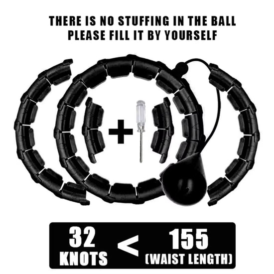 Fitness Hoop for Slimming Sports Entertainment Exercise Equipment Weights to Exercise at Home Sport Gym Ring Portable