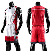 Custom Print Men Kids Basketball Jersey Sets Child College Tracksuits Breathable Men Basketball Uniforms Girls Sports Clothing