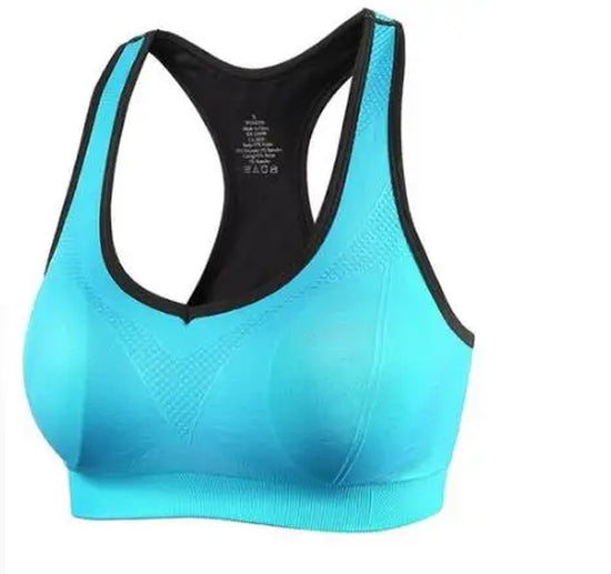 Neon Color Quick Dry Sports Bra - Stylish Yoga Gym Training Running Compression High Support Bra Top Sports Clothing Activewear