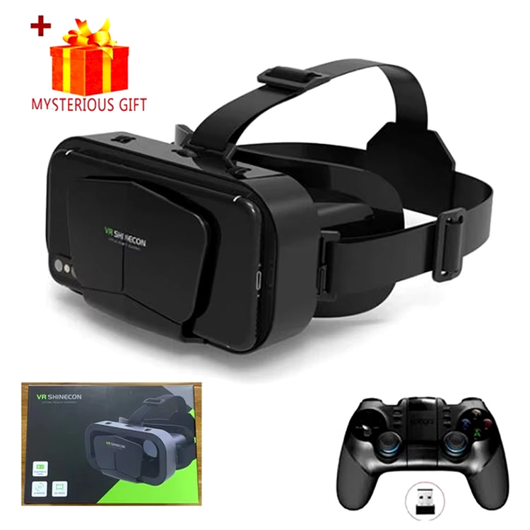 3D Virtual Reality VR Glasses for Phone Mobile Smartphones 7 Inch Headset Helmet Game Wirth Real Viar Goggles Cell Device Lenses