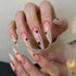 Long Stiletto French Fake Nails-3