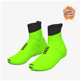 Warm Fleece Bicycle Shoe Cover for Men, Mountain Bike Overshoes, Sports Clothing, Winter, New