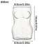 Glass Beer Mug Creative Women Body Shaped Beer Glasses Water Cup Sexy Beer Mug Cocktail Glass Pub Drinking Mugs Beer Cup
