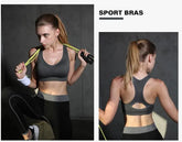 Neon Color Quick Dry Sports Bra - Stylish Yoga Gym Training Running Compression High Support Bra Top Sports Clothing Activewear