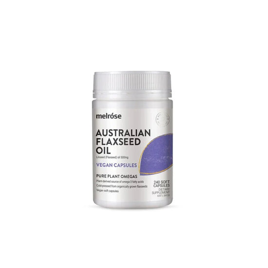 Australian Flaxseed Oil Vegan Capsules 240Vc